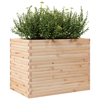 Jardinera Madera Maciza De Pino 90x60x68,5 Cm_3