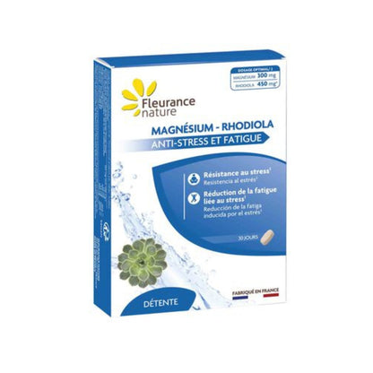 Magnesio - Rhodiola Fleurance Nature 30 Comprimidos_0
