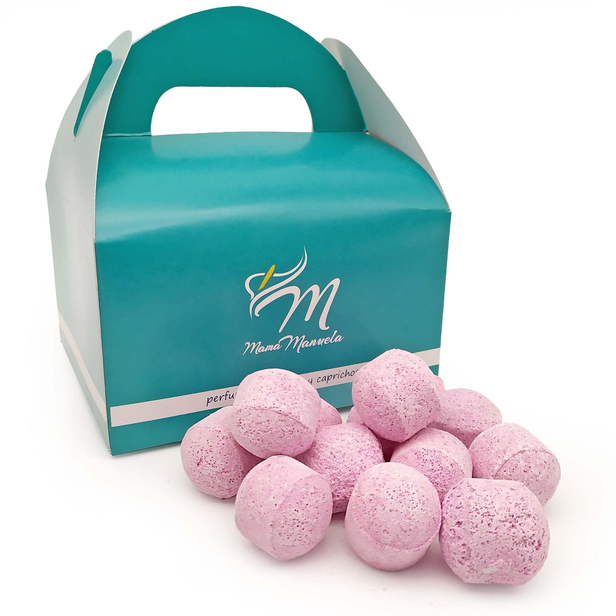 Caja 50 Mini Bombas Efervescentes Manicura Y Pedicura - Ablandan Durezas, Uñas Y Cutículas - Aroma Fruta De La Pasión_0