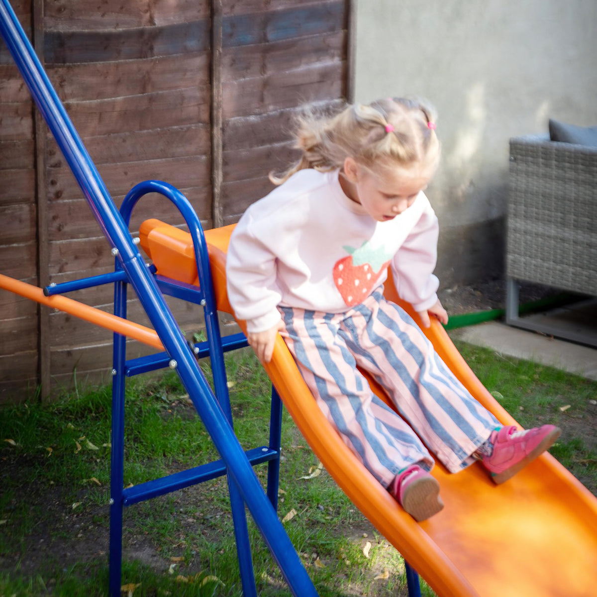 Outsunny Columpio Infantil 4 En 1 Con Cuerda Ajustable Y Anti-uv Multicolor_4