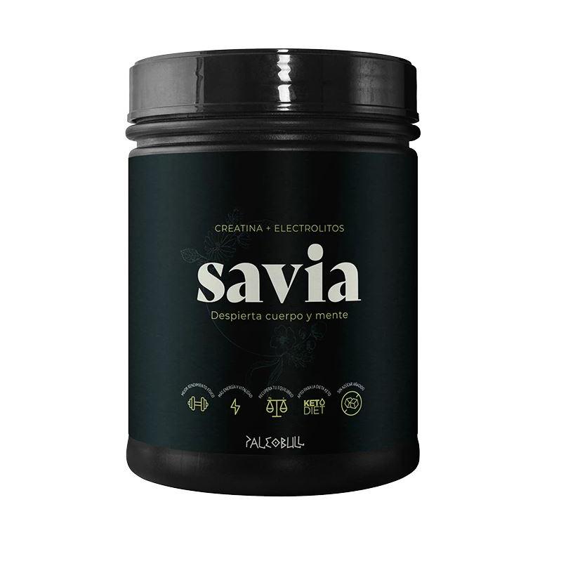 Creatina + Electrolitos Savia en polvo Paleobull 450g