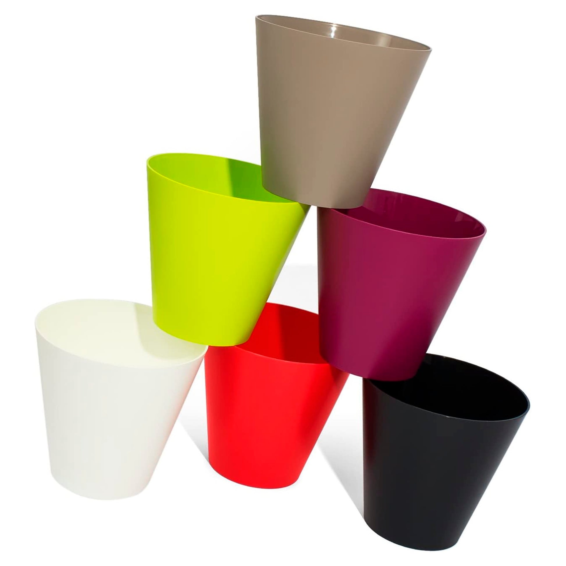 Maceta Tubus 7l., Dimensiones (mm) 250x250x233, Color Antracita_3