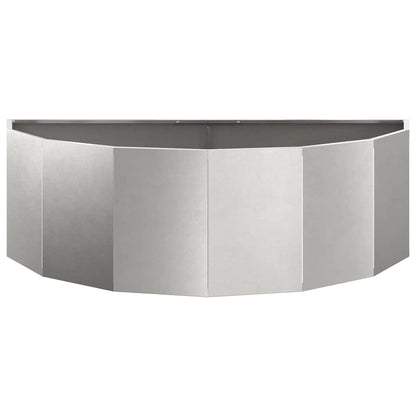 Jardinera Plateado 120 X 60 X 35 Cm Acero Inoxidable_4