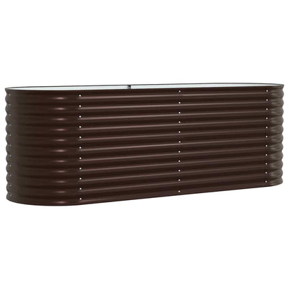 Cama Elevada Marrón 240 X 80 X 81 Cm Acero_0