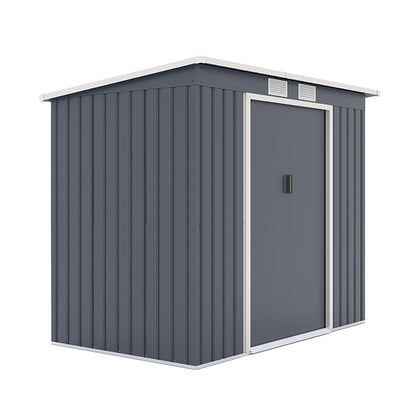 Caseta Metálica Estándar Gris Para Exterior E Interior - 2,13x1,73x1,3 M - Multicolor_0