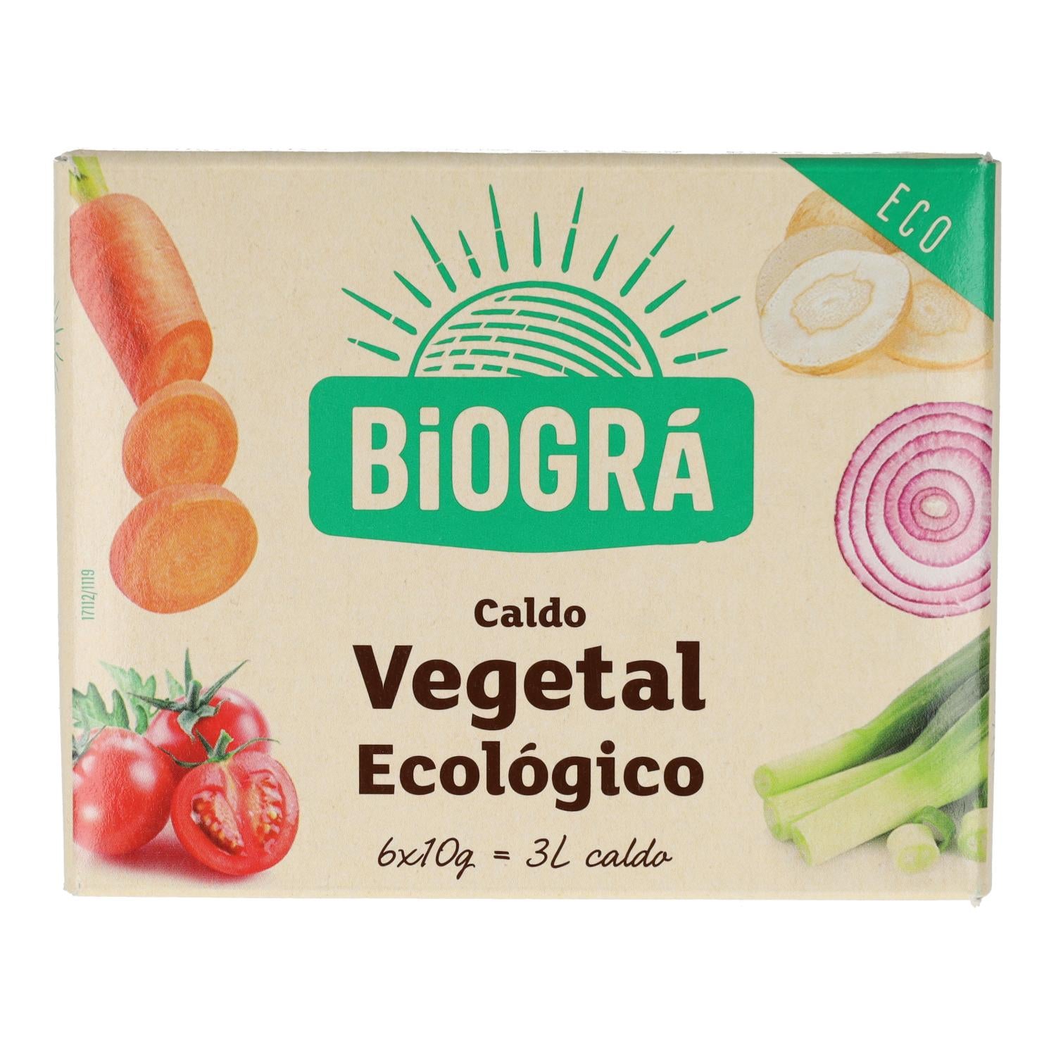 Caldo Vegetal Biográ, 60 g