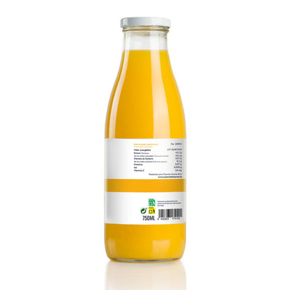 Zumo de Naranja 100% fruta exprimida Eco Planeta Huerto 750ml