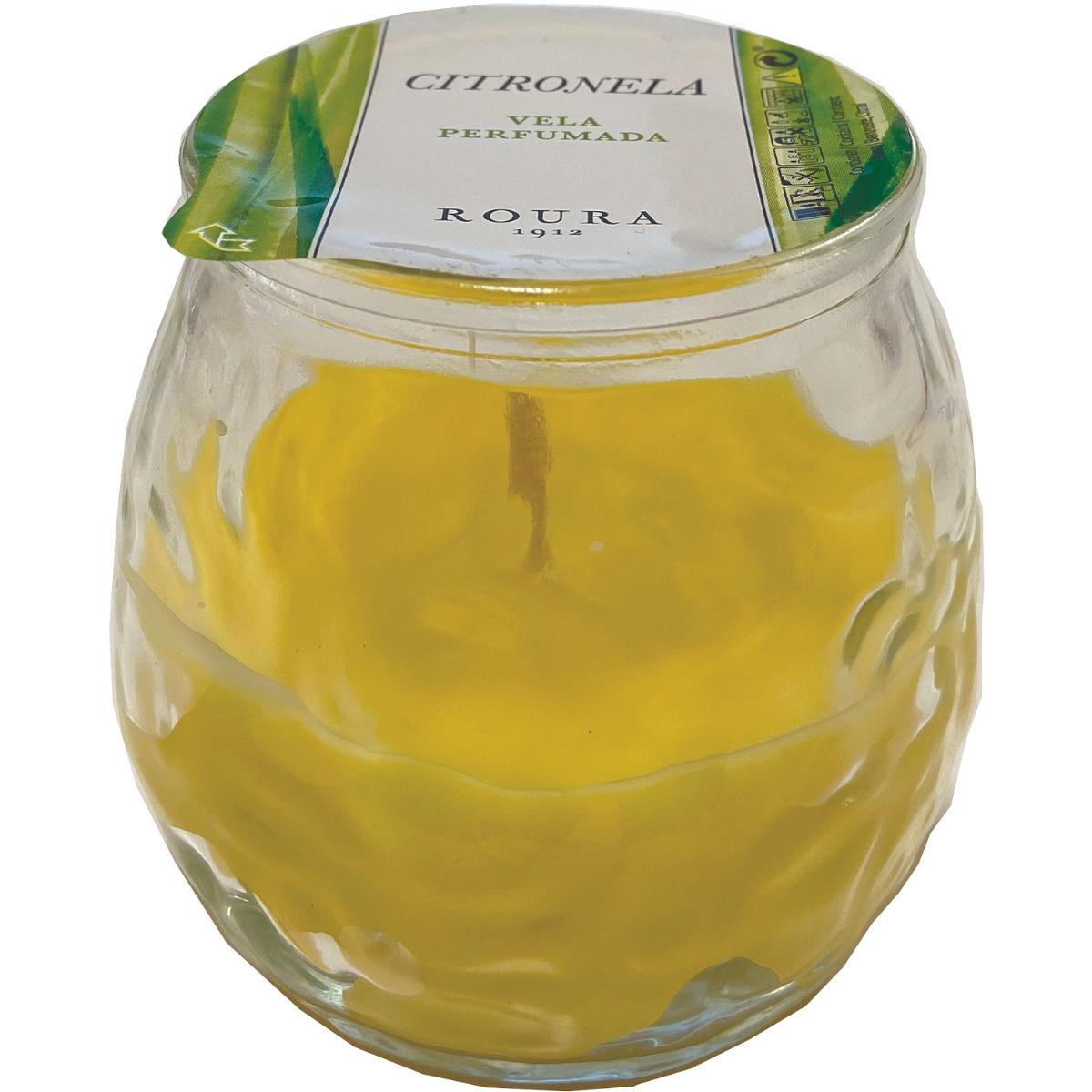 Vela antimosquitos vaso Bistrot Citronela Roura