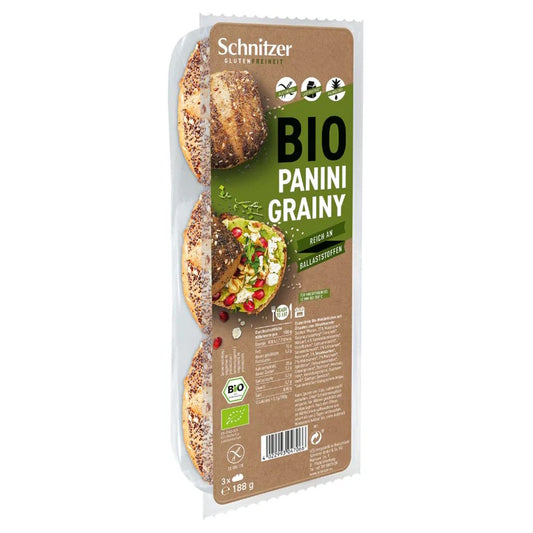 Panecillo panini con semillas Schnitzer 188g