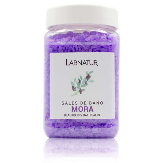 Sales de Baño de Mora Labnatur 400 g | Hidratan, Suavizan y Perfuman | Aroma Dulce y Afrutado | Veganas_0
