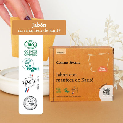 Jabón de manteca de karité Comme Avant 100 g