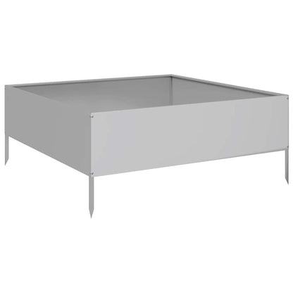 Jardinera De Acero Galvanizado 100x100x41 Cm_5