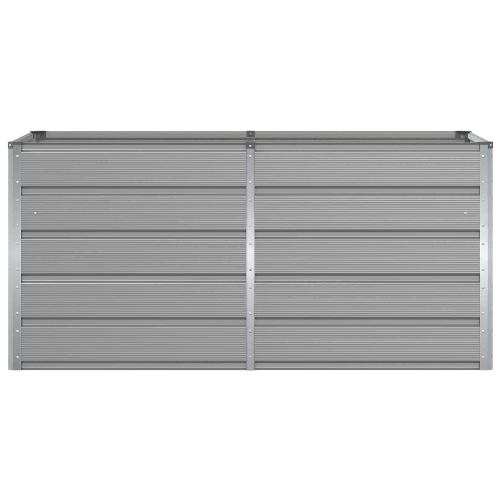 Jardinera Gris Claro 160 X 80 X 75 Cm Acero_3