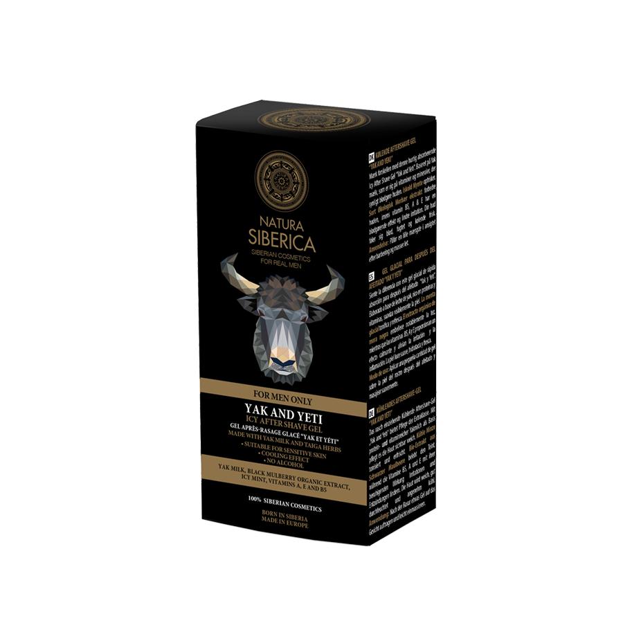 Yak y Yeti  Gel glacial después del afeitado Natura Sibérica, 150 ml