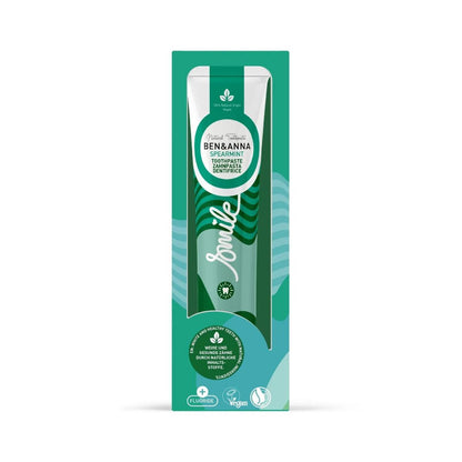 Dentífrico Menta verde con flúor Ben &amp; Anna tubo 75 ml