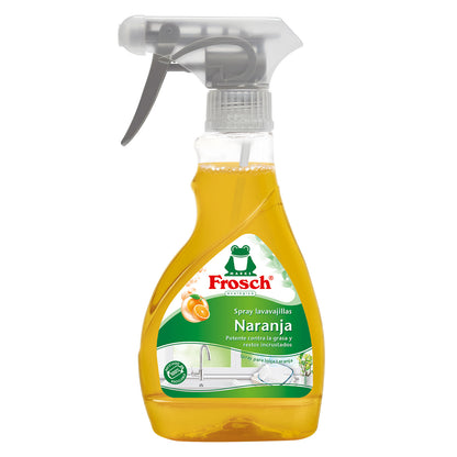 Spray lavavajillas Naranja Frosch 300 ml
