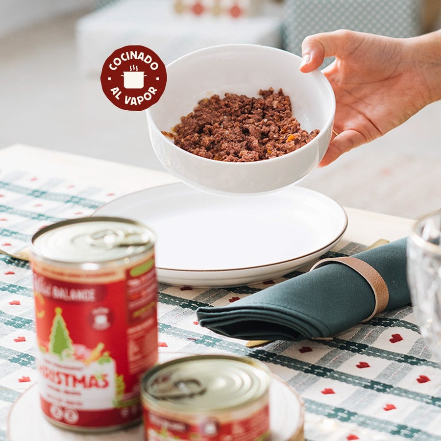 Lata Receta de Navidad BARF para gatos Wild Balance 120 g