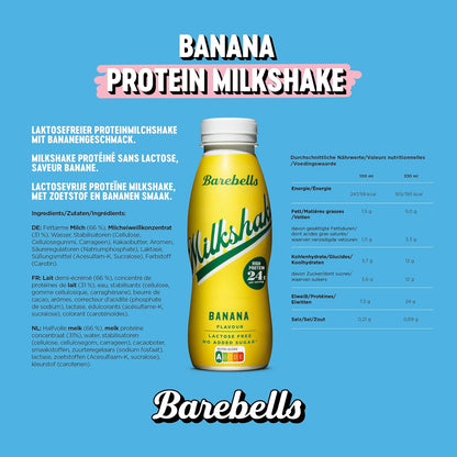 Batido Proteico 24 Gramos De Proteína Sabor Banana 330ml Barebells_2