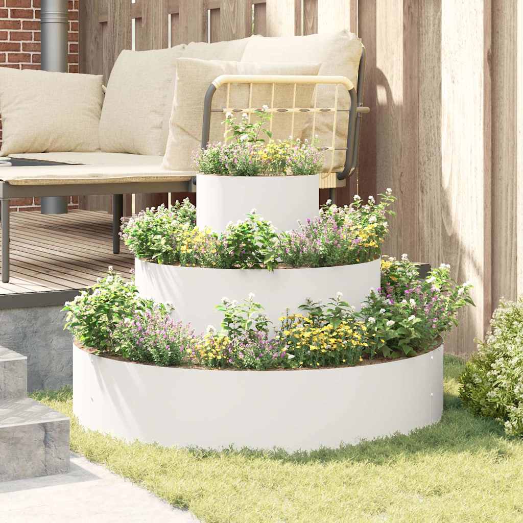 Maceta Para Jardín 90 X 90 X 20 Cm Acero Laminado En Frío_3