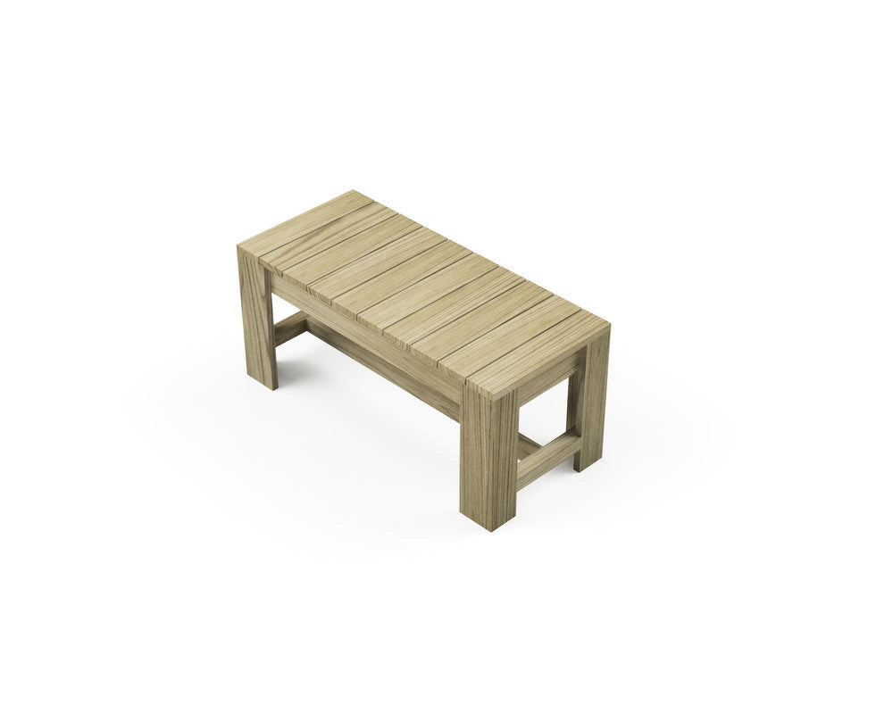 Banco De Madera 100x44x45 Cm Hortalia_0