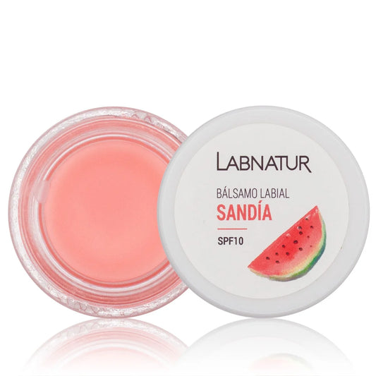 Bálsamo Labial de Sandía Labnatur 15 ml | Hidrata, Nutre y Protege | Aguacate, Karité, Vitamina E y SPF10_0
