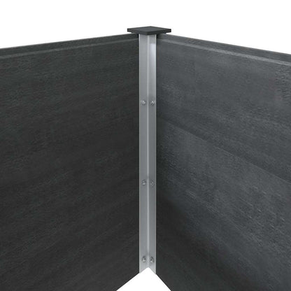 Arriate Elevado De Wpc Gris 200x100x91 Cm_5