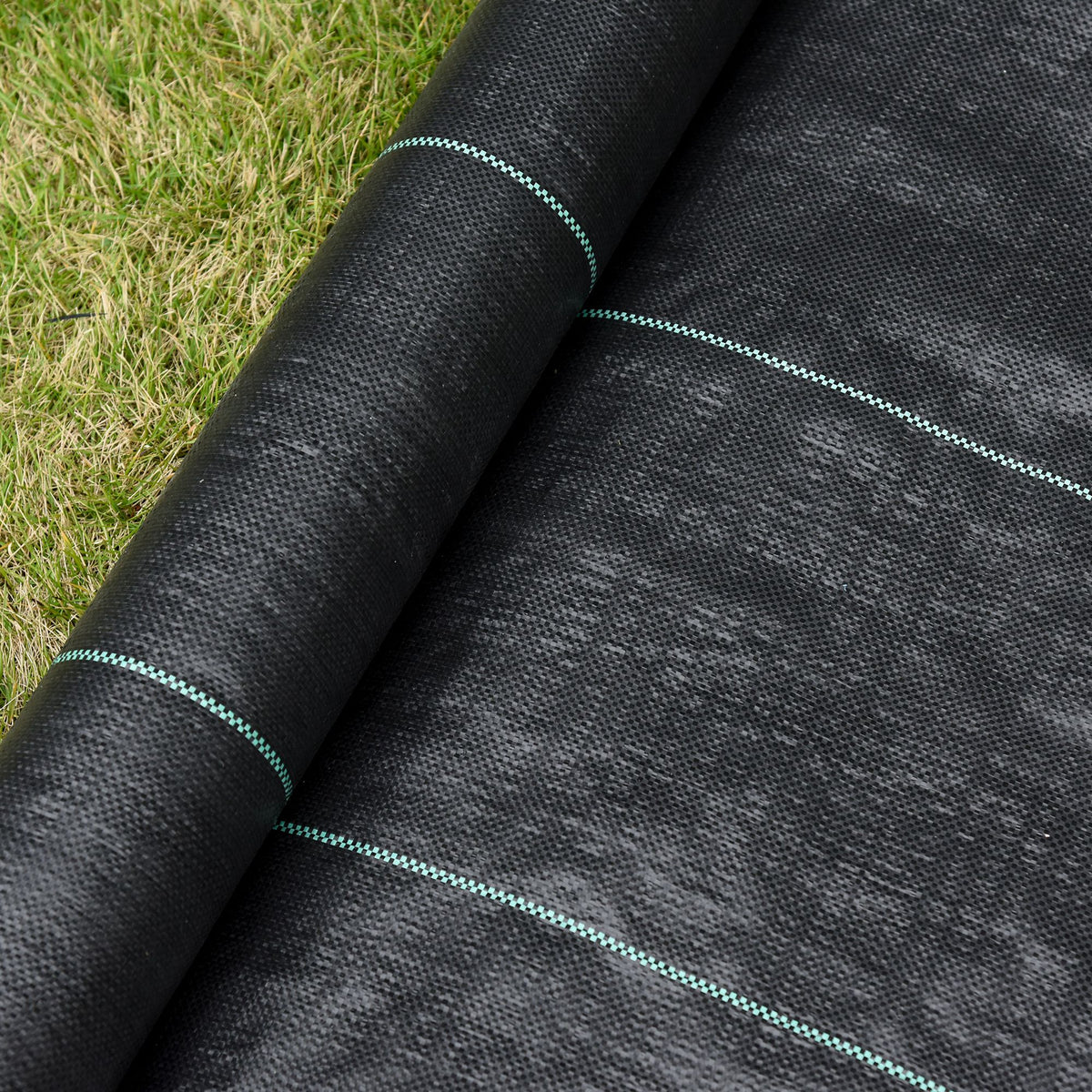 Rollo De Malla Geotextil Outsunny Negro 100x5000 Cm_3