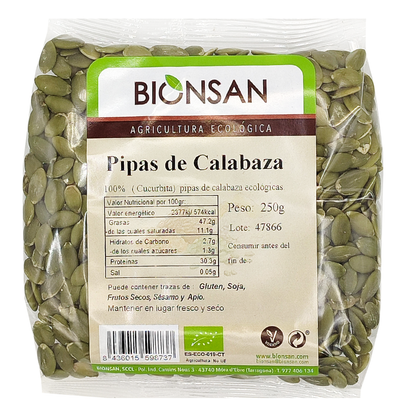 Pipas De Calabaza Cucurbita Eco Bionsan 250gr_0