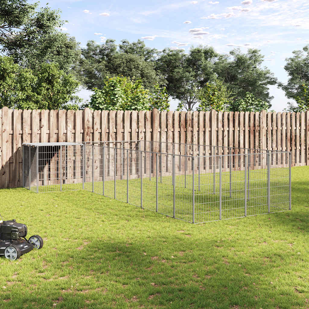 Perrera Plateada 13,31 M² Acero_1