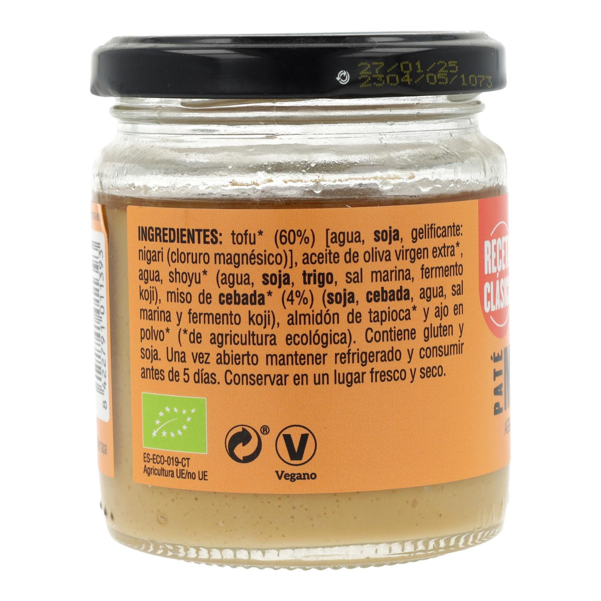 Paté Tofu y Miso Vegetalia 180 gr
