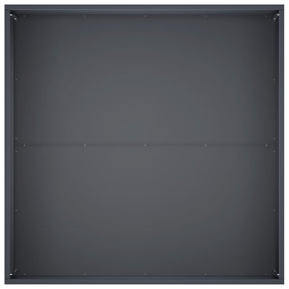 Macetero De Jardín Gris Antracita 80 X 80 X 40 Cm_3
