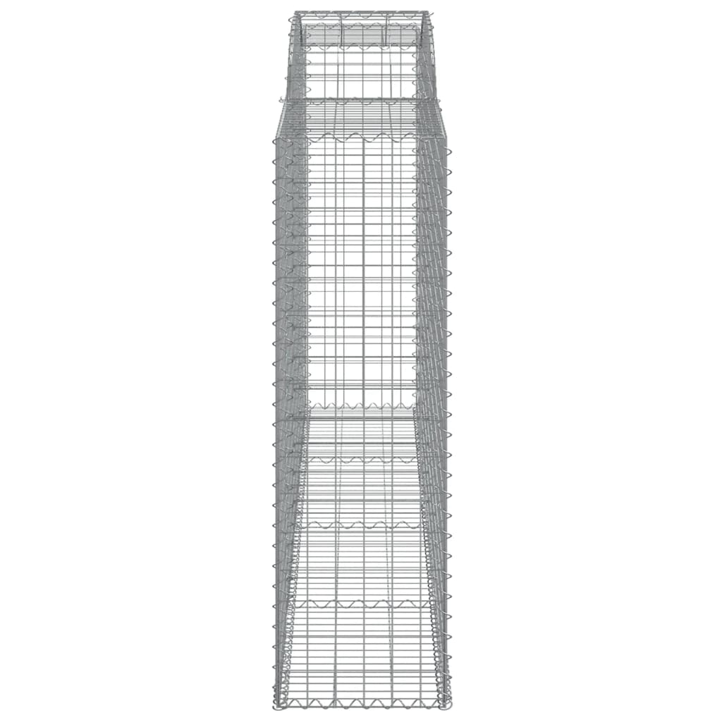 Cestas Gaviones 17 Uds Forma De Arco Hierro 300x50x160/180 Cm_4