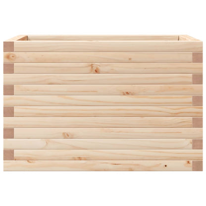 Jardinera Madera Maciza De Pino 70x40x45,5 Cm_4