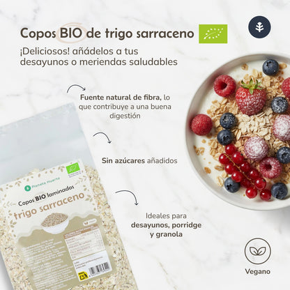 Copos de trigo sarraceno Eco Planeta Huerto 500 g