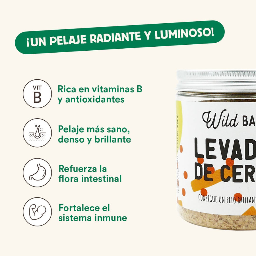 Levadura de Cerveza Suplemento para mascotas Wild Balance 90 g