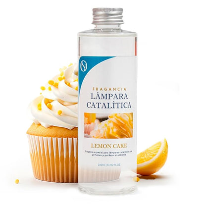 Lámpara Catalítica Drops Orange + Fragancia Lemon Cake 200ml - Elimina Malos Olores, Impurezas Y Perfuma_2
