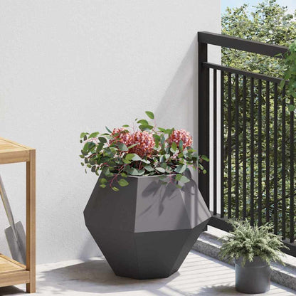 Jardinera Negro 50 X 50 X 40 Cm Acero_3