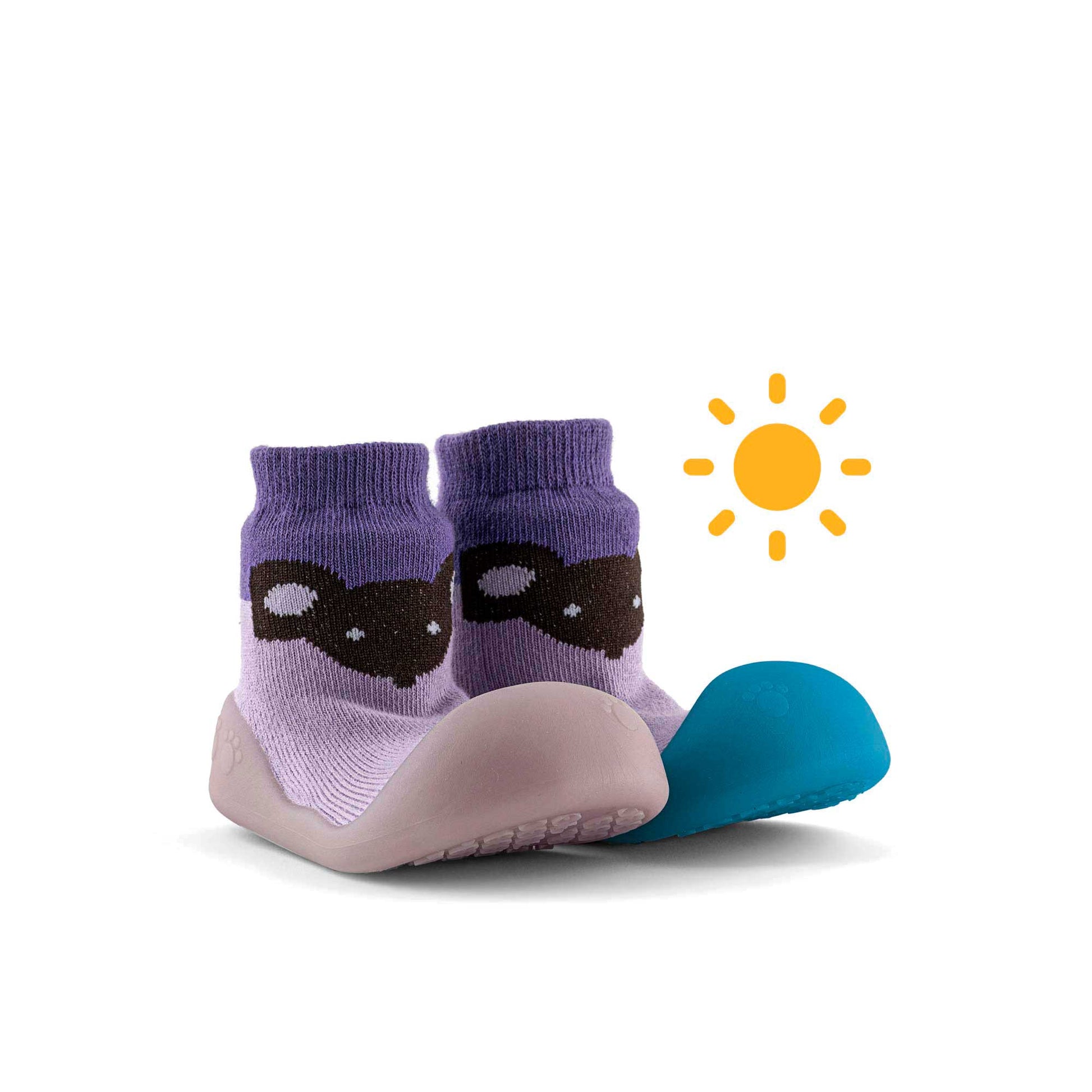 Zapatos De Bebé Que Cambian De Color Con La Luz Del Sol Lilac Mouse Bigtoes Chameleon L (21,5)_0