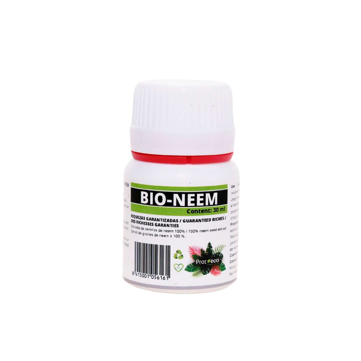 Aceite de neem ecológico para plantas Bio Neem Prot-Eco (30 ml)+pipeta dosificadora 5ml gratis_0