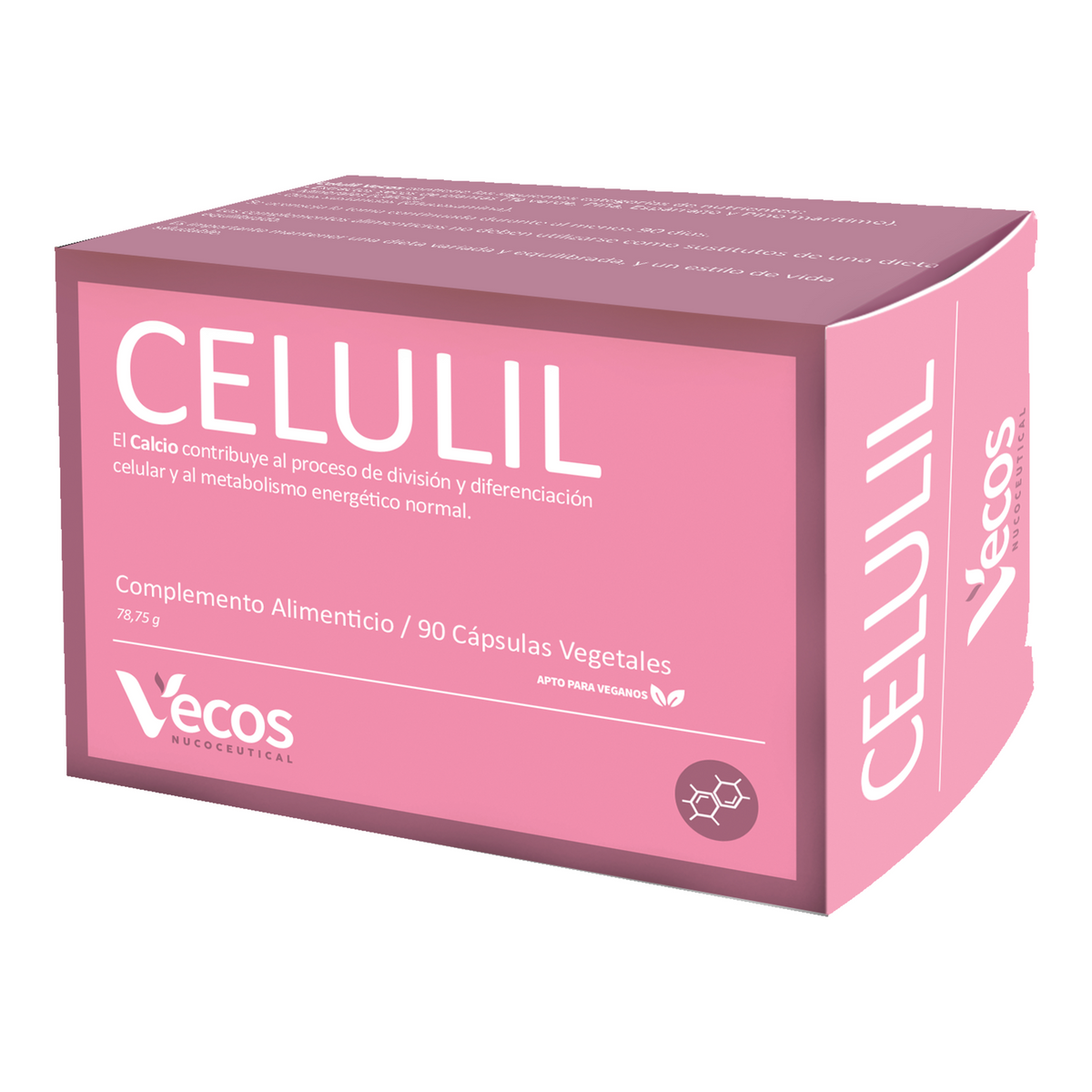 Celulil Vecos 90 Cápsulas | Celulitis Y Retención De Líquidos | Piña, Centella Y Cola De Caballo_0