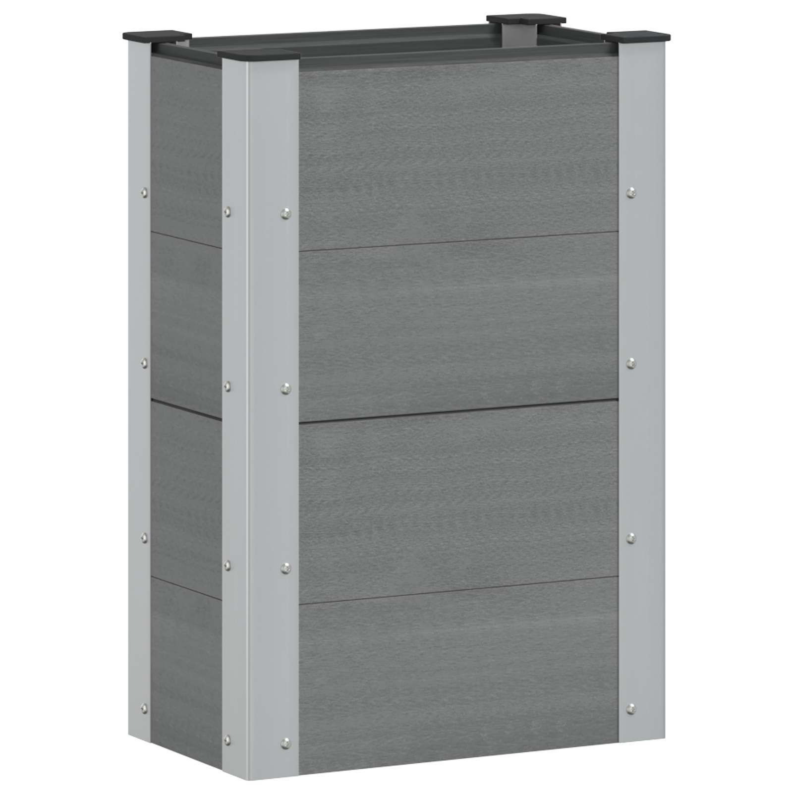 Arriate Elevado Gris 50 X 30 X 72 Cm_0