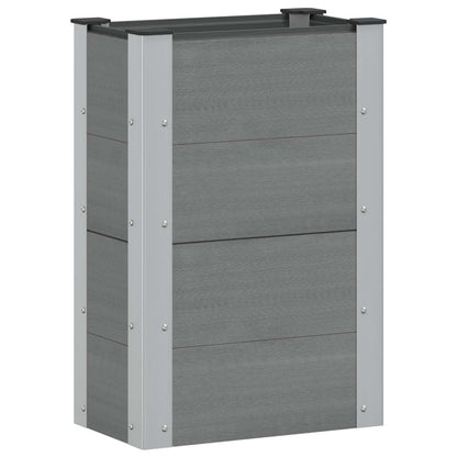 Arriate Elevado Gris 50 X 30 X 72 Cm_0