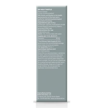 Pack 3x Extracto Cardo Mariano Soria Natural, 50 ml