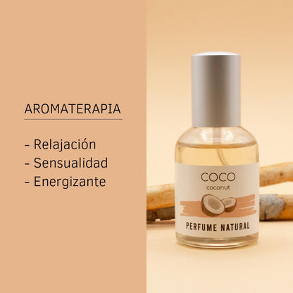 Perfume de Coco Labnatur 50 ml | Eau de Parfum | Aroma Dulce, Afrutado y Tropical | Pulverizador_2