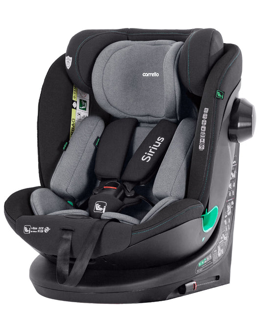 Carrello Sirius Silla De Auto 360 Isofix 40 Do 105 Cm I-size Sky Grey_0