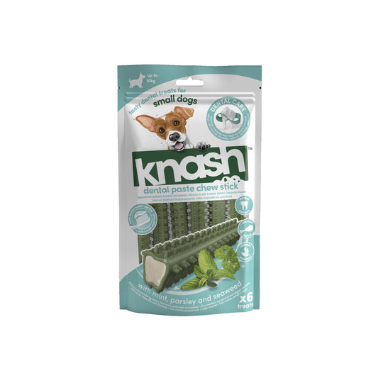 Knash Snack Dental Barritas De Menta Para Perro S 2 Boslas X 6 Uds_0