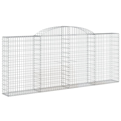 Cestas Gaviones 30 Uds Forma De Arco Hierro 300x30x120/140 Cm_2