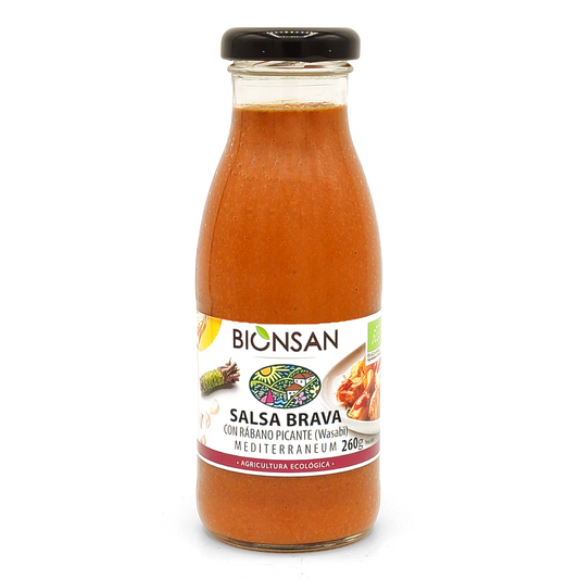 Salsa Brava Con Rábano Wasabi Eco Bionsan 260g_0