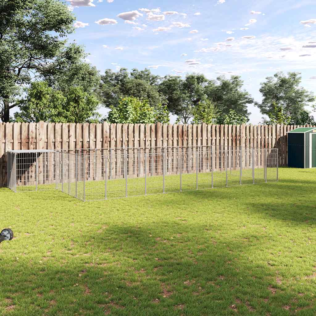 Perrera Plateada 22,99 M² Acero_1