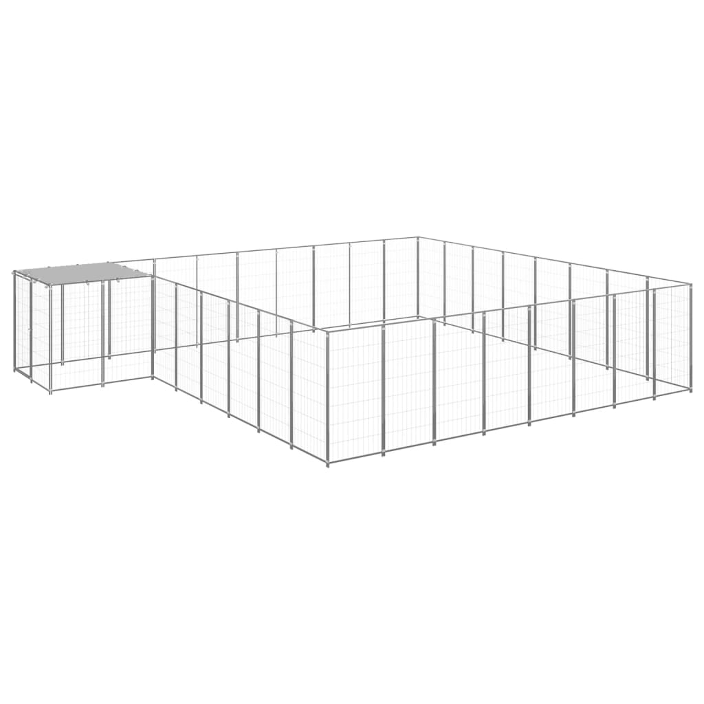 Perrera Plateada 20,57 M² Acero_1
